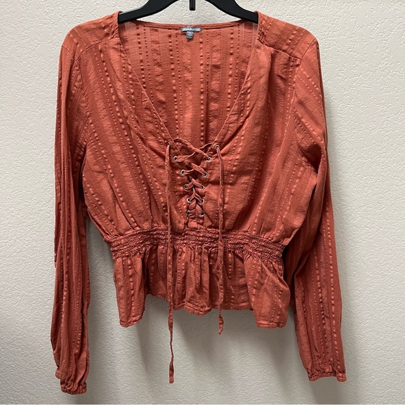 Charlotte Russe Long Sleeve Shirt - Picture 4 of 6